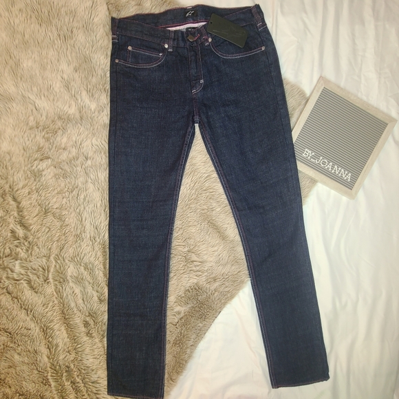 NWT *ALPINESTARS* Roulette Skinny Jean In Indigo - Picture 1 of 12